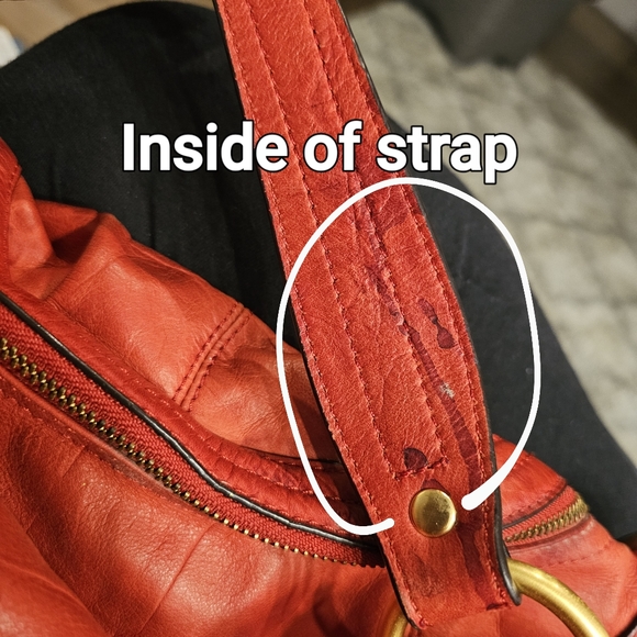 B. Makowsky Leather Shoulder Bag - Picture 10 of 12